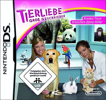 Tierliebe Groß - Geschrieben Nintendo DS