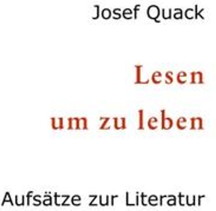 Lesen um zu leben
