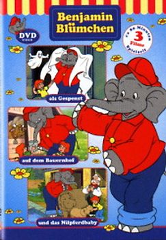 Benjamin Blümchen als Gespenst/auf dem Bauernhof/das Nilpferdbaby - Elfie Donnelly DVD