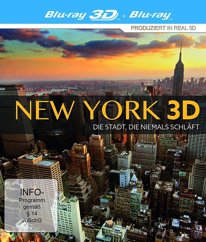 New York 3D 3D Blu-ray Disc