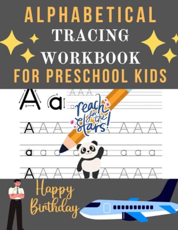 ALPHABETICAL TRACING WORKBOOK FOR PRESCHOOL KIDS
