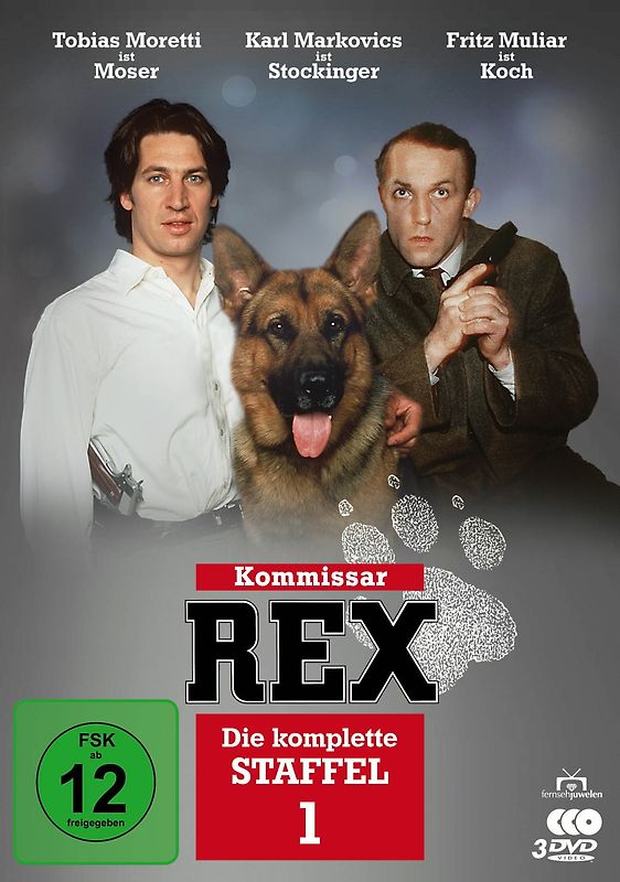 Kommissar Rex - Die komplette Staffel 1 [3 DVDs] DVD
