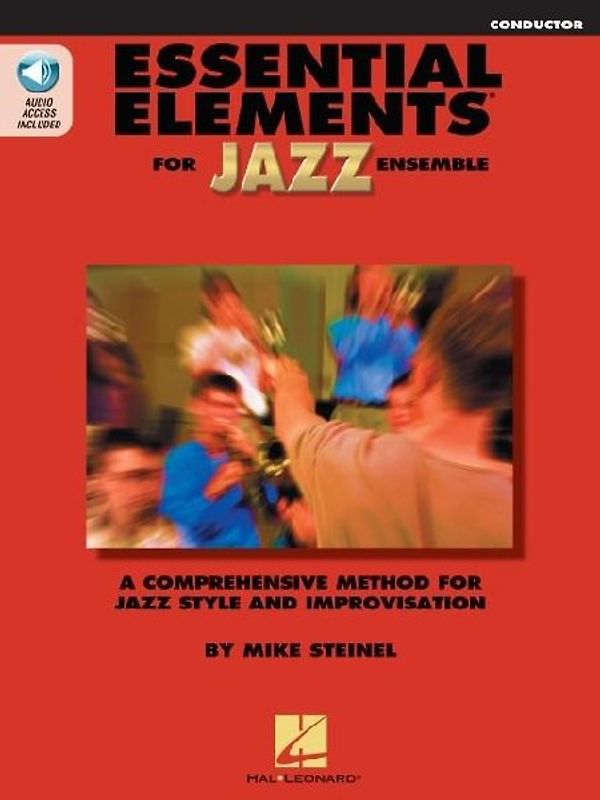 Essential Elements for Jazz Ensemble - Conductor (Book/Online Audio)