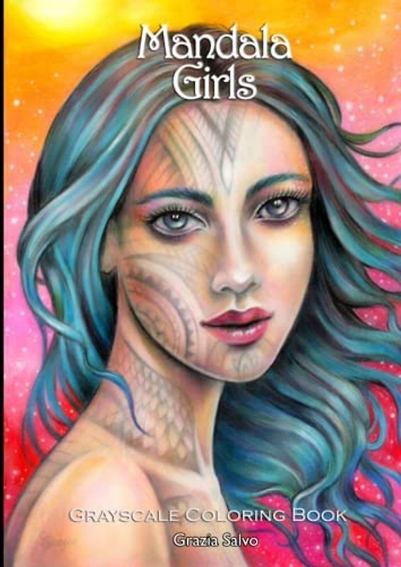 Mandala Girls Collection: Colouring book