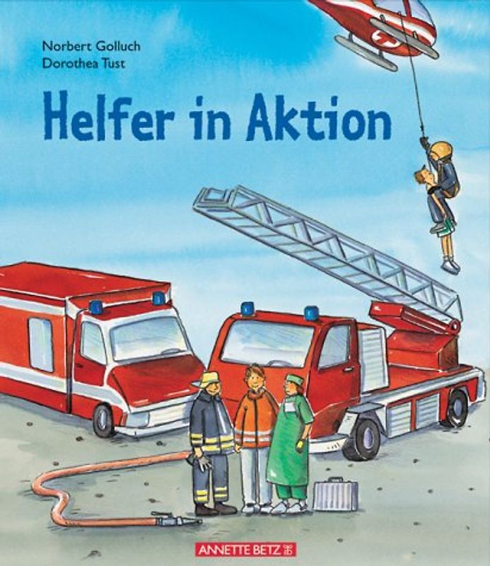 Helfer in Aktion