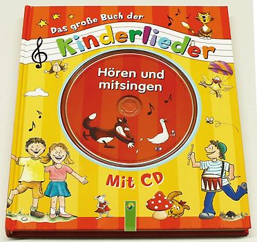 Das große Buch der Kinderlieder mit CD