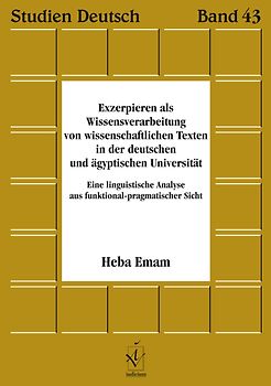 Exzerpieren als Wissensverarbeitung von wissenschaftlichen Texten in der deutschen und ägyptischen Universität