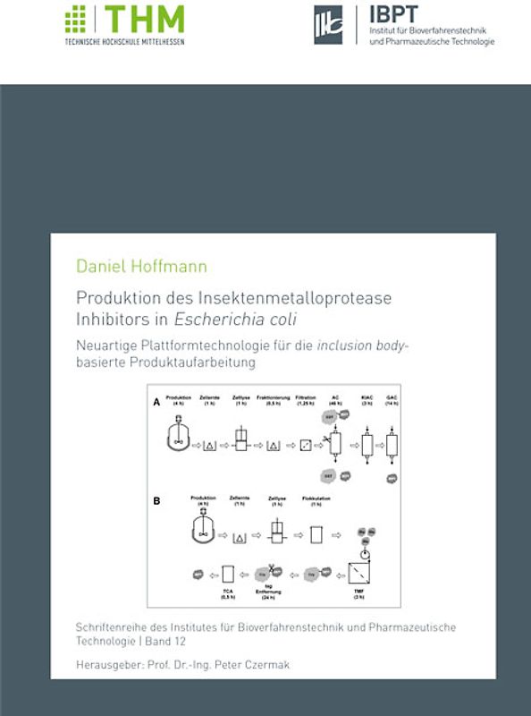 Produktion des Insektenmetalloprotease Inhibitors in Escherichia coli