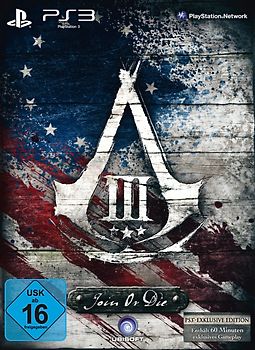 Assassin's Creed III [Join or Die Edition, inkl. Medaillon und George Washingtons Notizbuch] PlayStation 3