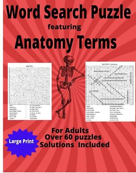 Word Search Puzzle Book on Anatomy