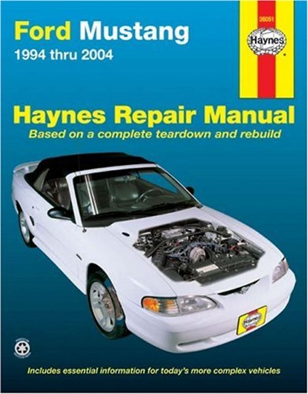 Haynes Ford Mustang Automotive Repair Manual: 1994 Thru 2004 (Haynes Repair Manual) - Maddox, Robert