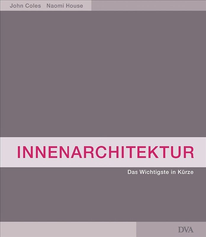 Innenarchitektur. Das Wichtigste in Kürze