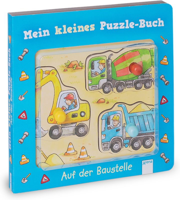Mein kleines Puzzle-Buch. Auf der Baustelle