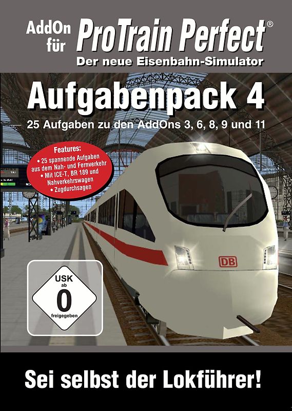 ProTrain Perfect Aufgabenpack 4 PC Spiele