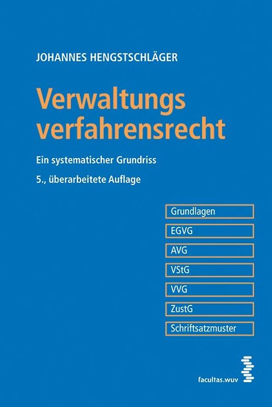 Verwaltungsverfahrensrecht
