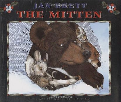 The Mitten 20th Anniversary Edition - Jan Brett
