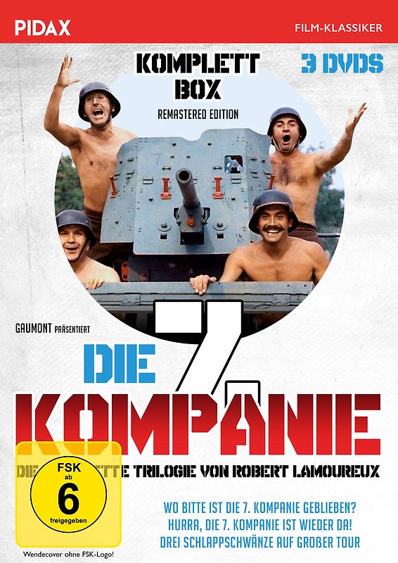 Die 7. Kompanie - Die komplette Trilogie [3 DVDs] DVD