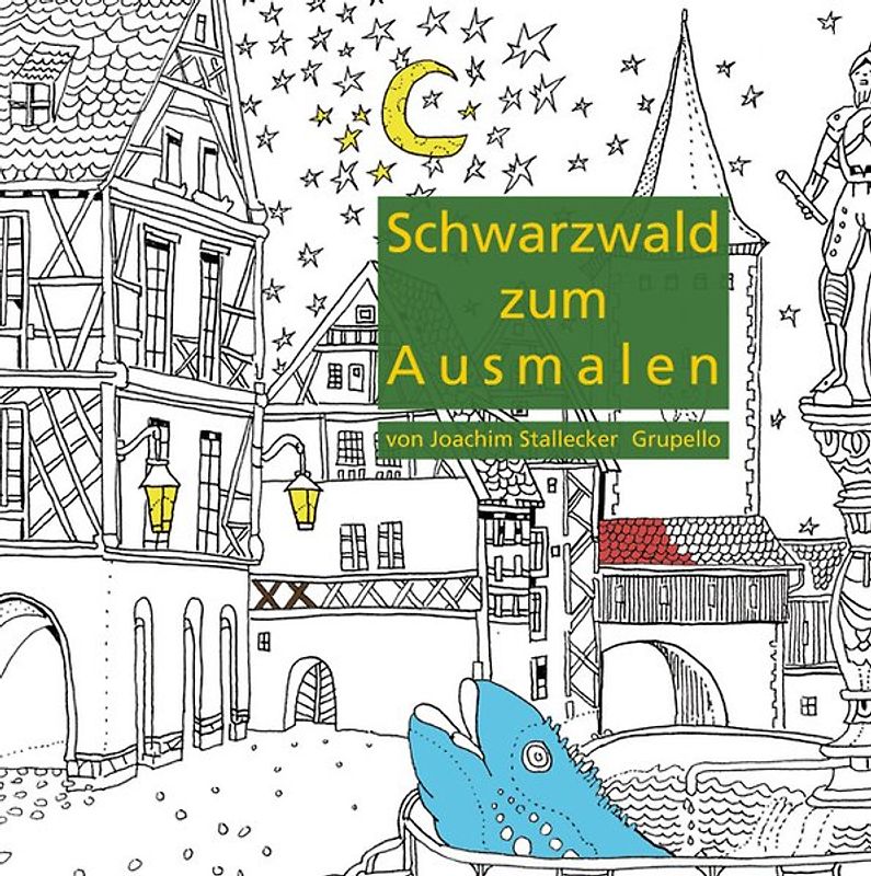 Schwarzwald zum Ausmalen