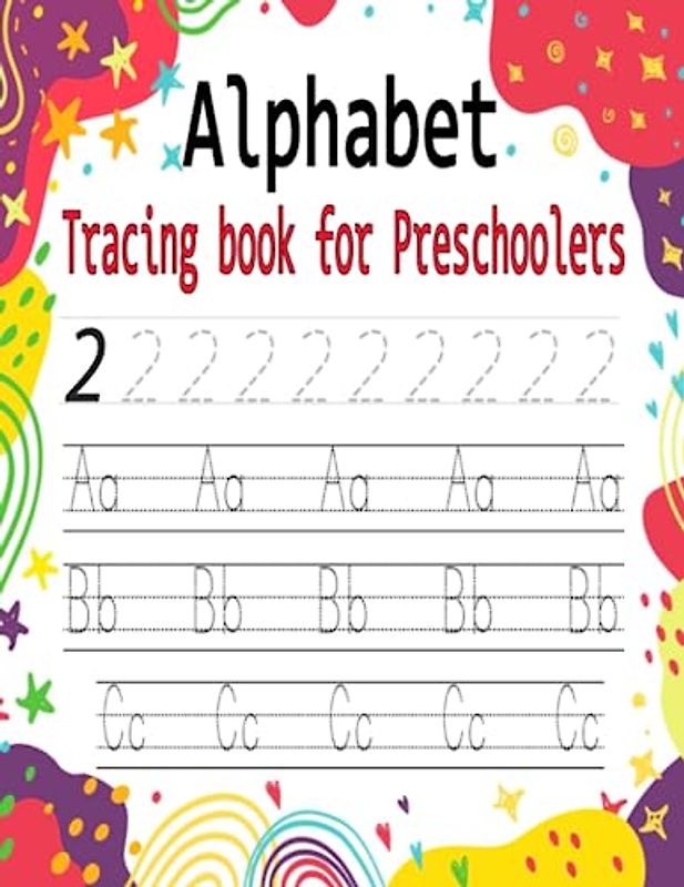 Alphabet Number Tracing book for Preschoolers: Trace Numbers Practice Workbook for Pre K, Kindergarten