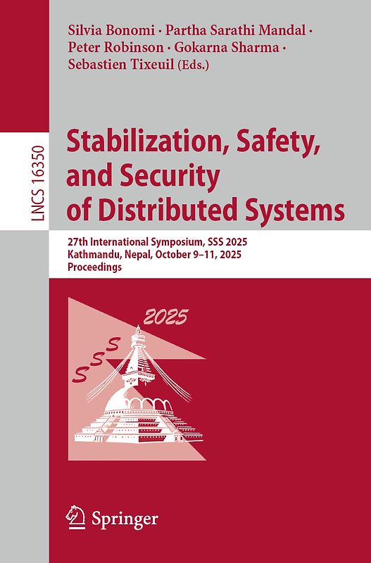 Stabilization, Safety, and Security of Distributed Systems