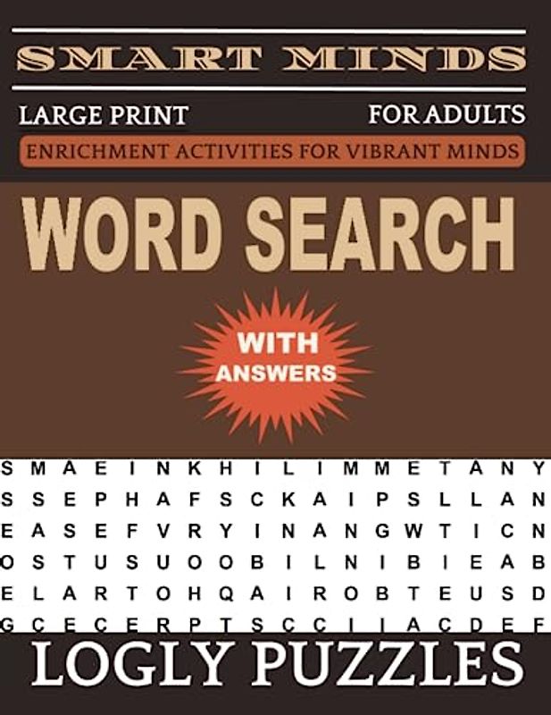 Word Search Book Large Print for Adults: 2400+ words New Fun and Relaxing Puzzles Book for Adults & Seniors with Answers Key