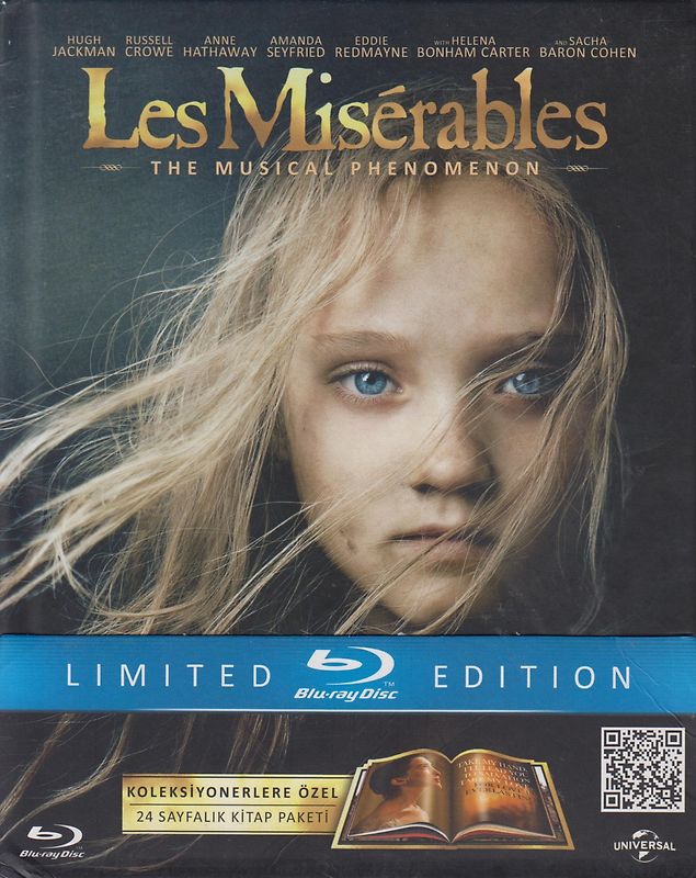 Les Miserables [Mediabook, TR Import] Blu-ray Disc