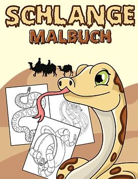 Schlange Malbuch: Malvorlagen Für Jungen, Mädchen (4–8, 8–12 Jahre) und Erwachsene: 44 originelle und einzigartige Schlange-Designs: Für ... für alle: Nettes Geschenk für Jeden Anlass