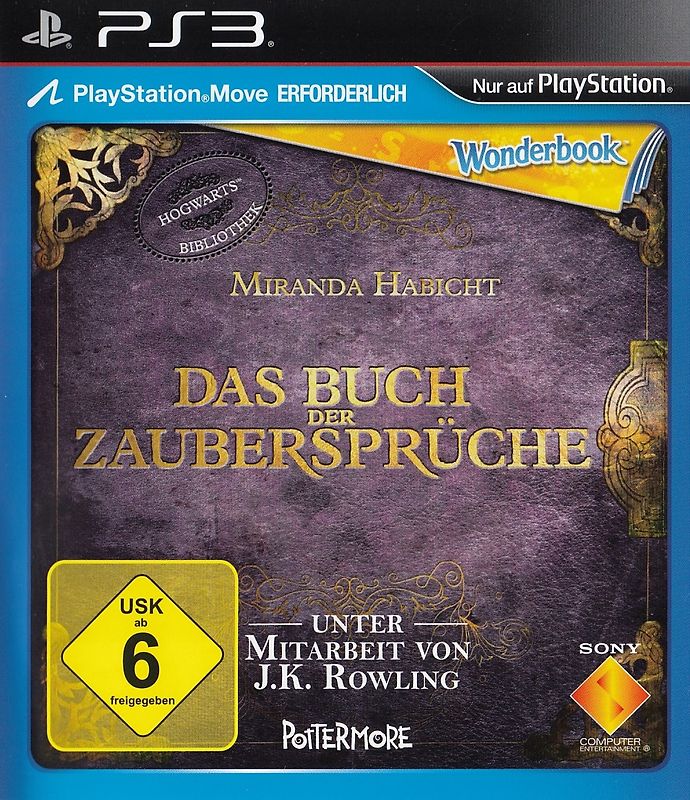 Wonderbook: Das Buch der Zaubersprüche [ohne Wonderbook, Move erforderlich] PlayStation 3