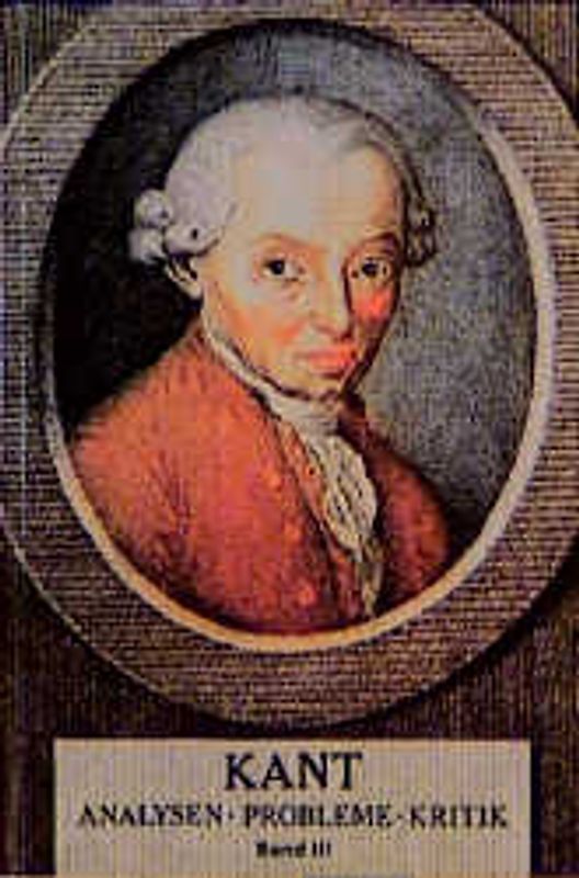 Kant. Analysen - Probleme - Kritik