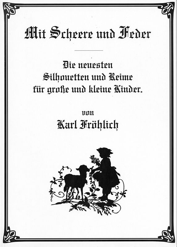 Mit Scheere und Feder