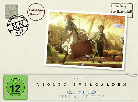 Violet Evergarden - Vol. 3 [Special Edition] Blu-ray Disc