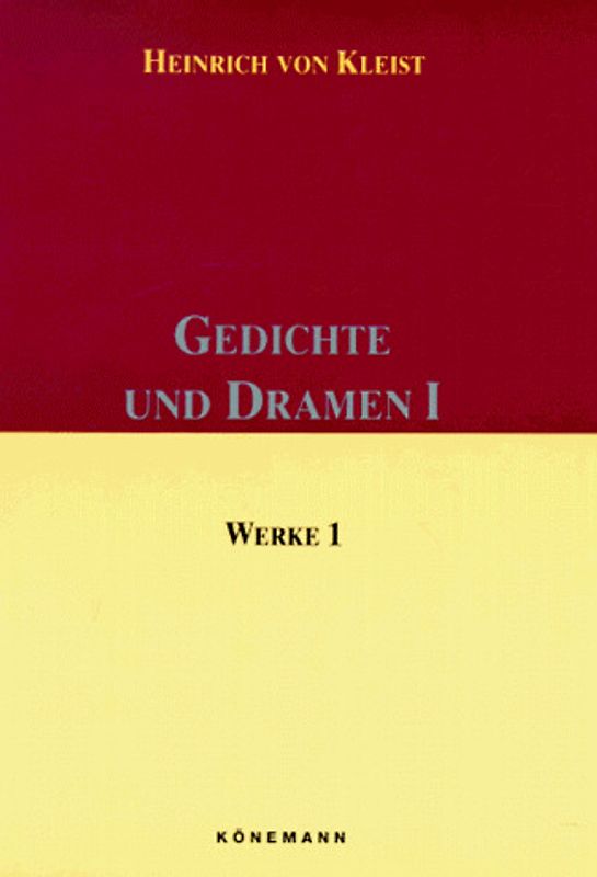 Werke / Gedichte und Dramen