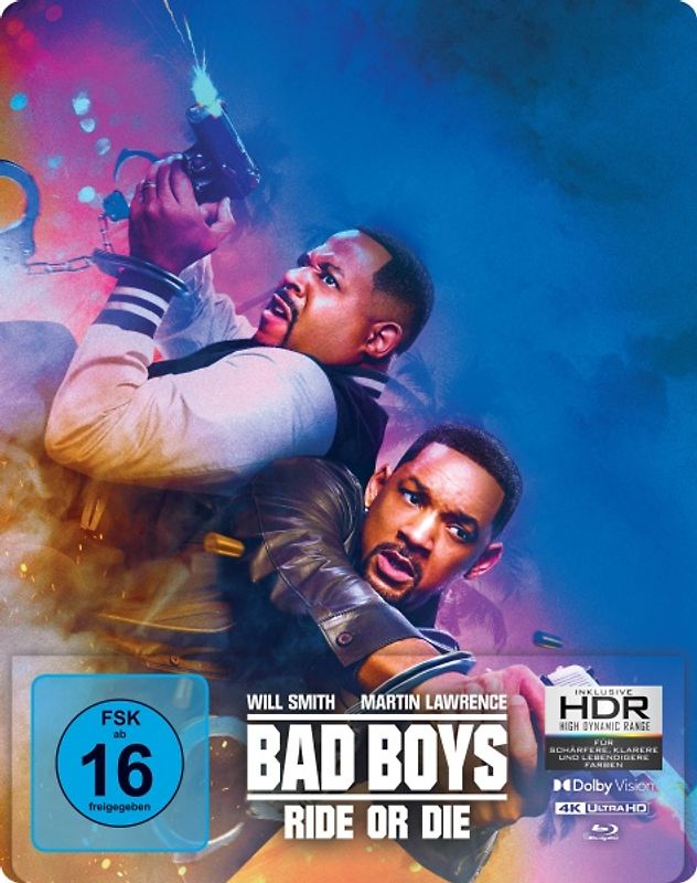 Bad Boys: Ride or Die (4K Ultra HD + Blu-ray, Limitiertes Steelbook) Blu-ray Disc