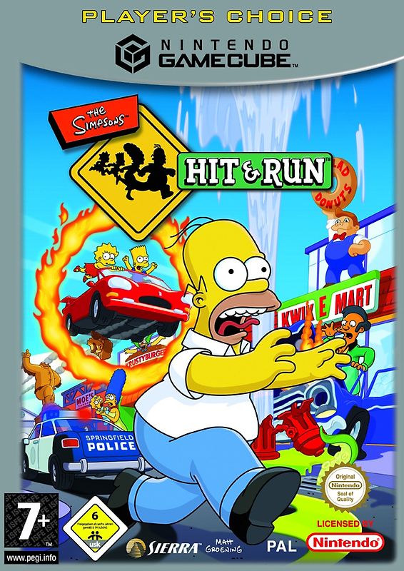 Simpsons - Hit & Run [Players Choice] Nintendo GameCube
