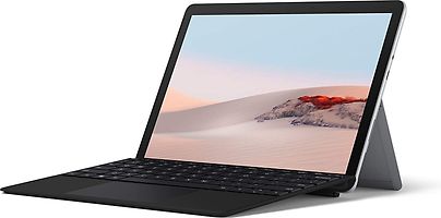 Microsoft Surface Go 2 10,5" Intel Core m3 128GB SSD [Wi-Fi + 4G, inkl. schwarzem Keyboard Dock, Surface Go 2 Type Cover] silber