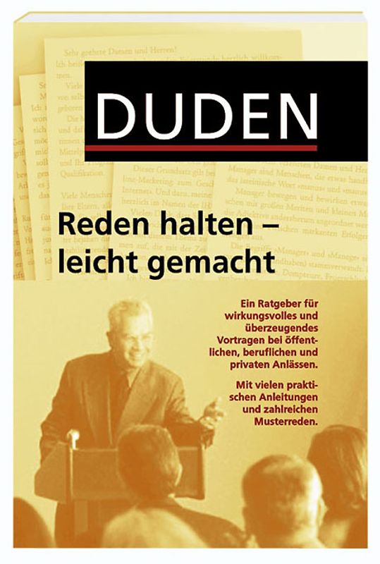 Duden - Reden halten - leicht gemacht