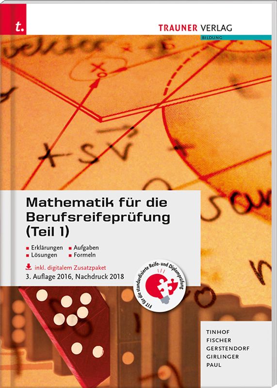 Mathematik für die Berufsreifeprüfung (Teil 1) inkl. digitalem Zusatzpaket