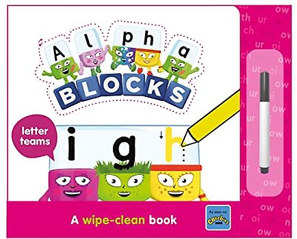 Alphablocks Letter Teams: A Wipe-Clean Book