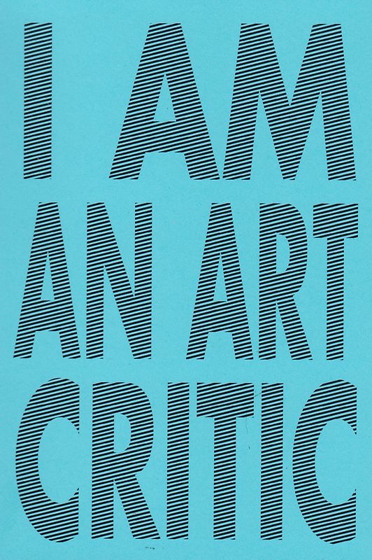 I Am An Art Critic