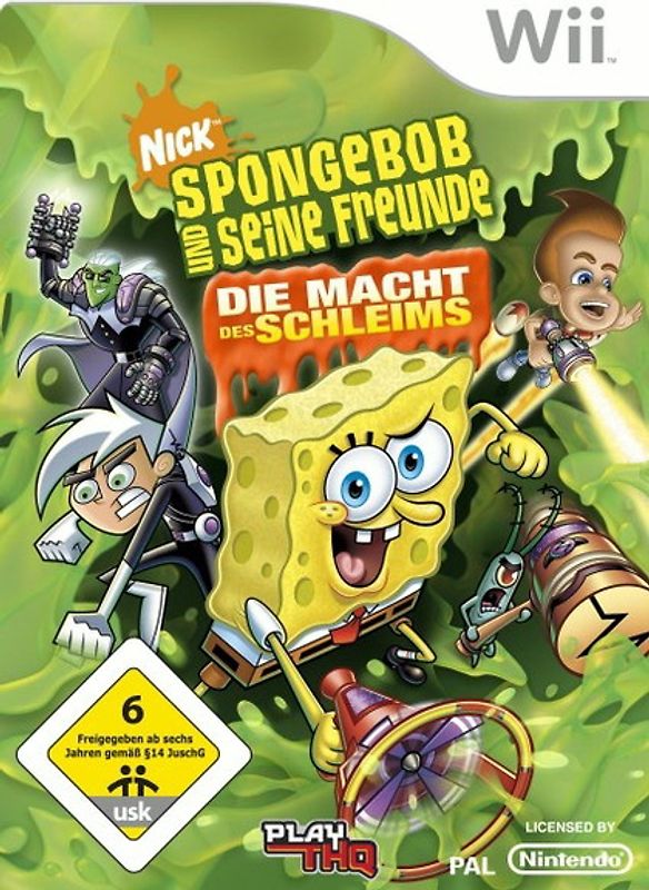 SpongeBob: Die Macht des Schleims Nintendo Wii
