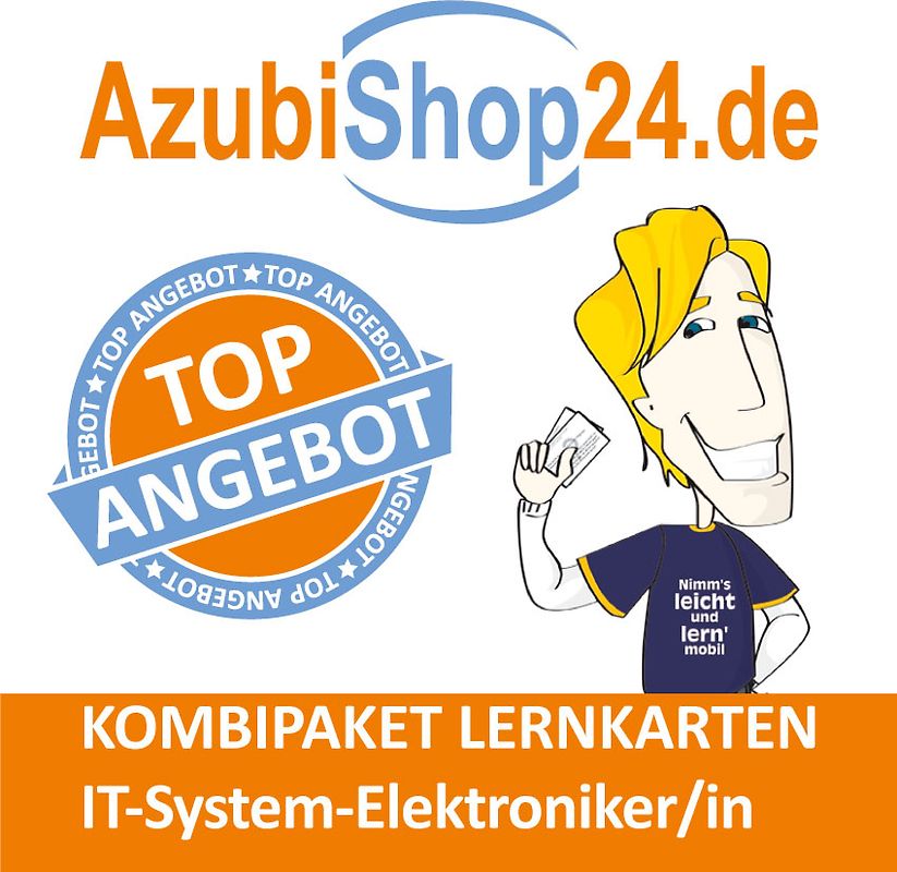 Kombi-Paket IT System Elektroniker Lernkarten