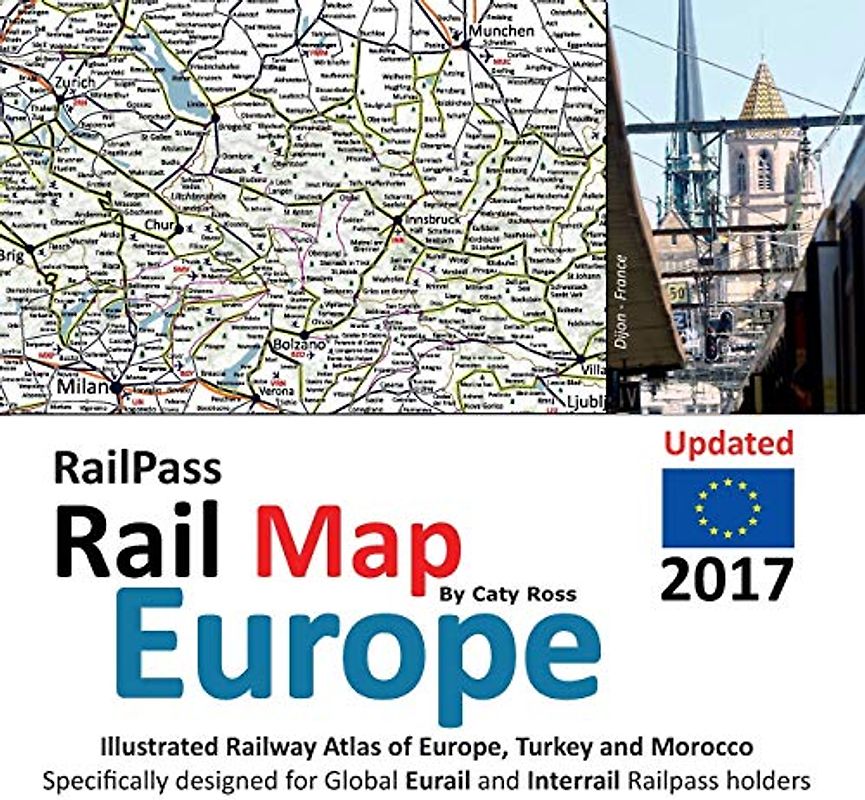 RailPass RailMap Europe 2017