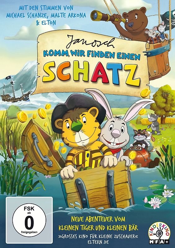Janosch: Komm,wir finden einen Schatz DVD