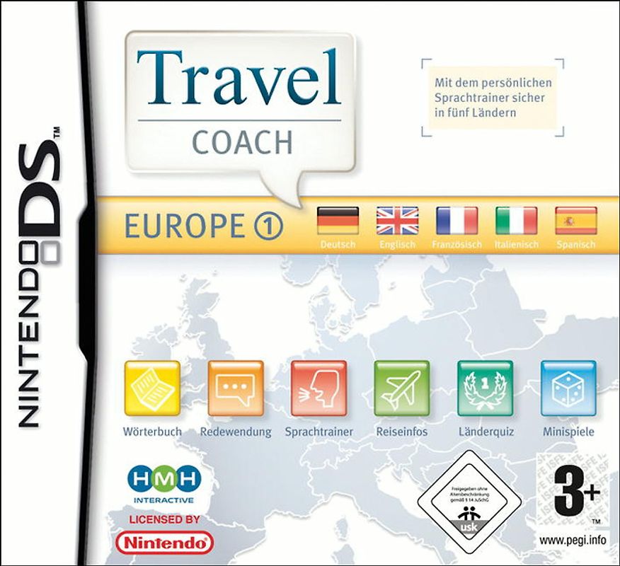Travel Coach Europe 1 Nintendo DS
