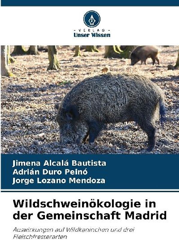 Wildschweinökologie in der Gemeinschaft Madrid