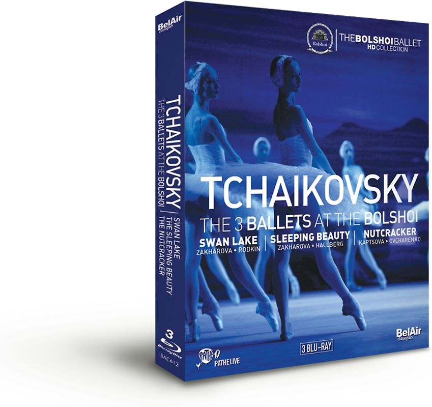 Schwanensee/Dornröschen/Nussknacker Blu-ray Disc