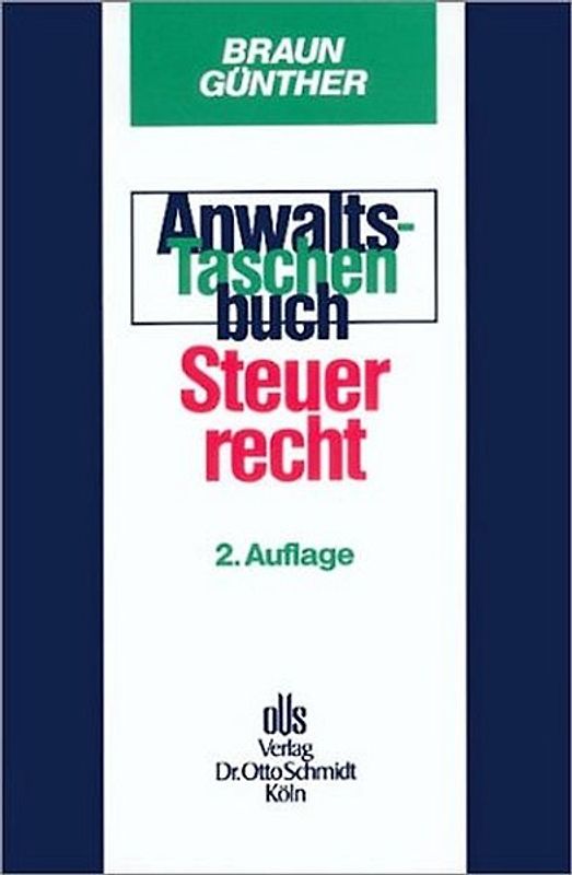 Anwalts-Taschenbuch Steuerrecht