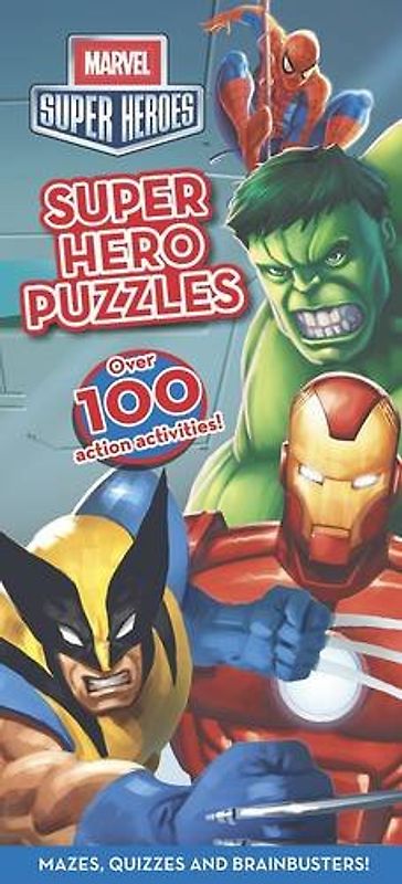 Marvel Super Heroes Puzzle Book (Marvel Puzzle Book) - Parragon Books