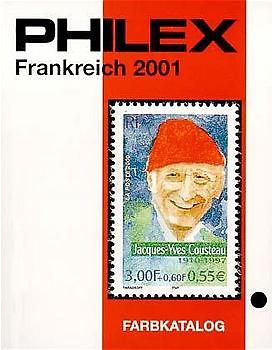 PHILEX Frankreich 2008. Biefmarkenkatalog in Farbe