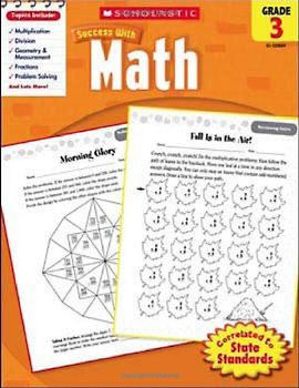 Math, Grade 3 (Scholastic Success with Workbooks: Math)